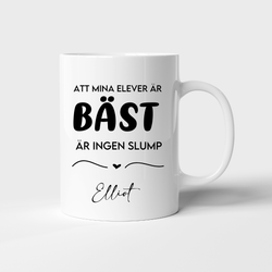 Personlig mugg - Mina elever är bäst