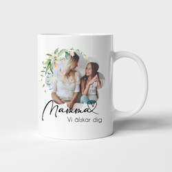 Personlig mugg - Världens bästa Mamma (ladda upp egen bild)