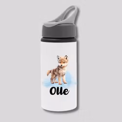 Vattenflaska - Personlig (Varg)