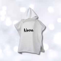 Barnhandduk med namn