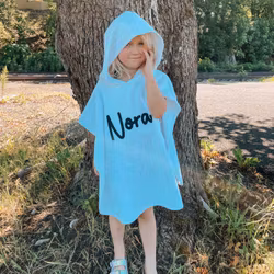 Barnhandduk med namn