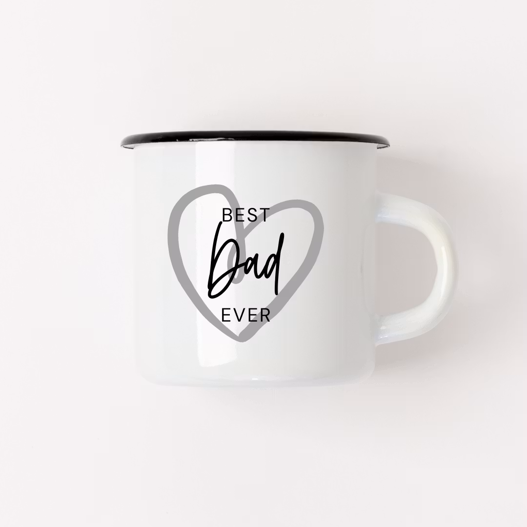 Emaljmugg - Bästa pappan