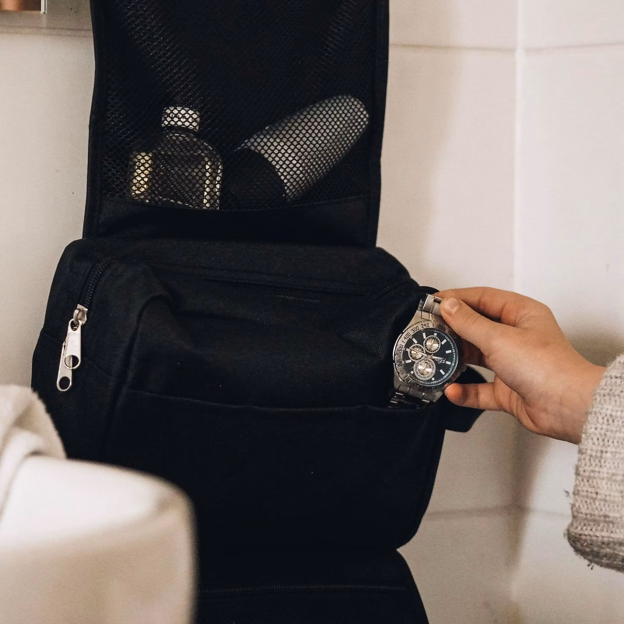 Necessär/Toilet bag med namn