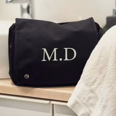 Necessär/Toilet bag med namn