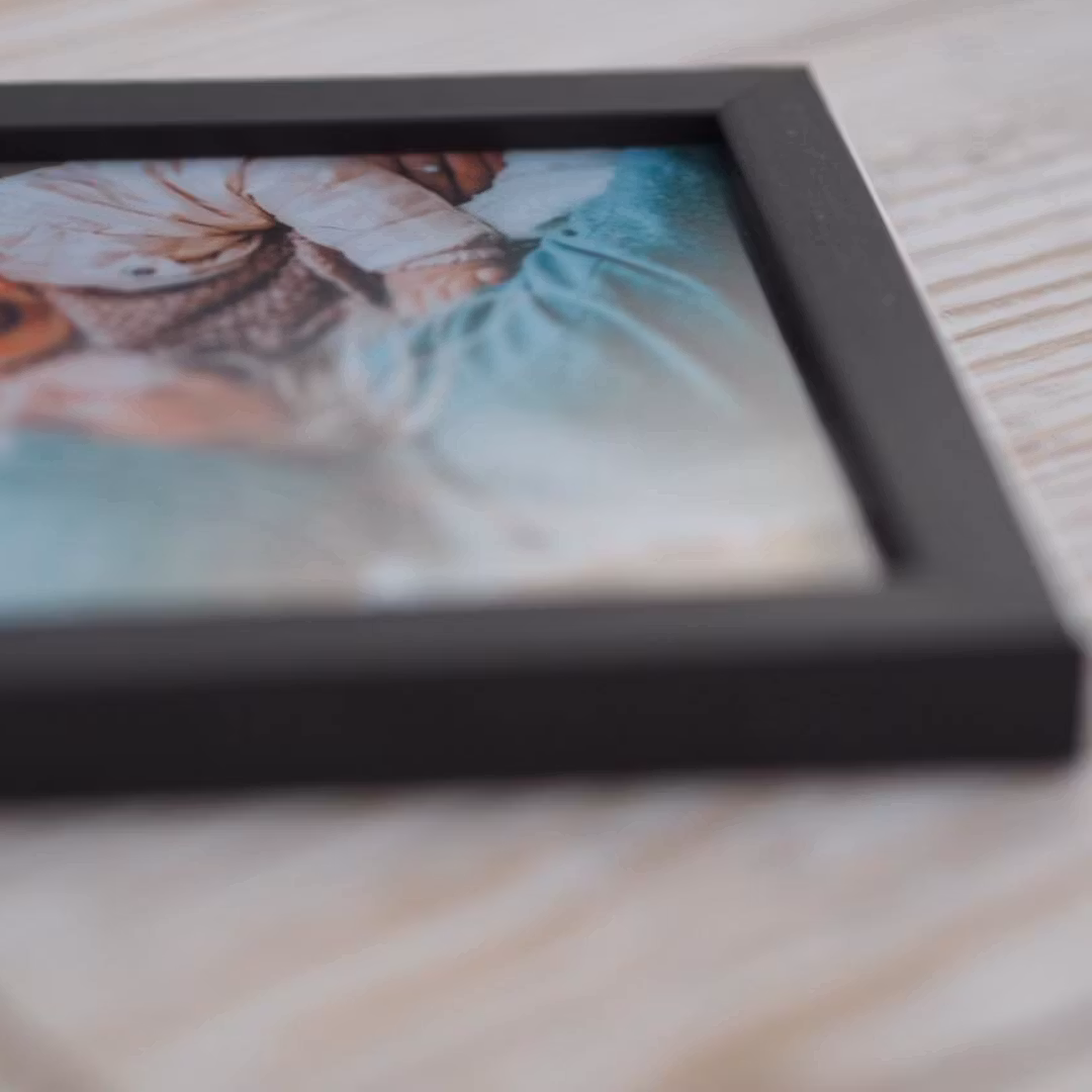 Förstoring med ram - Svart (10x15)