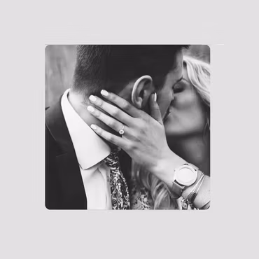 Fotomagnet i kvadrat (2-pack)