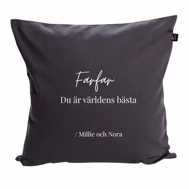 Kuddfodral till Farfar (Personliga namn)