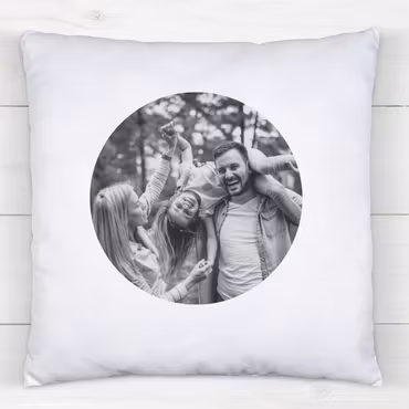 Kuddfodral med egen bild