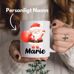 Julmugg med jultomte - Personlig
