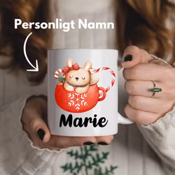 Personlig julmugg - Kanin