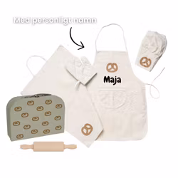 Kockkläder i väska - med namn