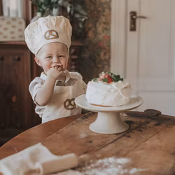 Kockkläder i väska - med namn