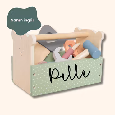 Snickarlåda barn - Namn ingår