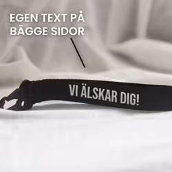 Nyckelband - Personlig med egen text