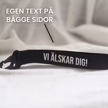 Nyckelband - Personlig med egen text
