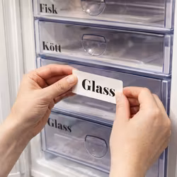 Etiketter till frys - Egna ord