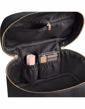 Sminkväska i läderlook