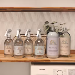 Flytande tvättmedel + sköljmedel (Svensktillverkat)