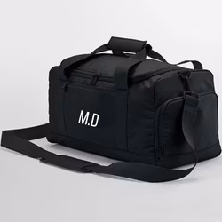 Sportväska med Skofack & Smart Förvaring (svart)