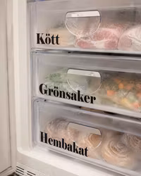 Etiketter till Frysen - Egna ord