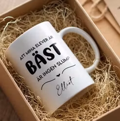 Personlig mugg - Mina elever är bäst