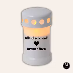 Gravljus Led - Alltid saknad (Eget namn)