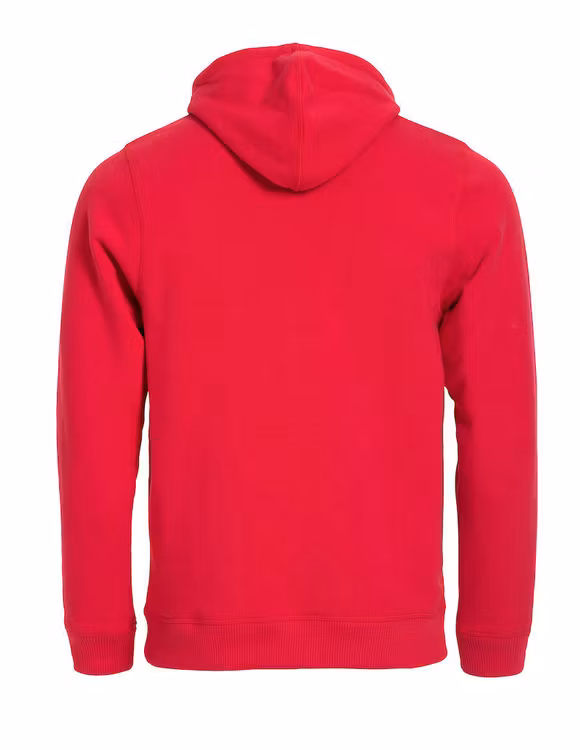 Hoodie Röd Herr