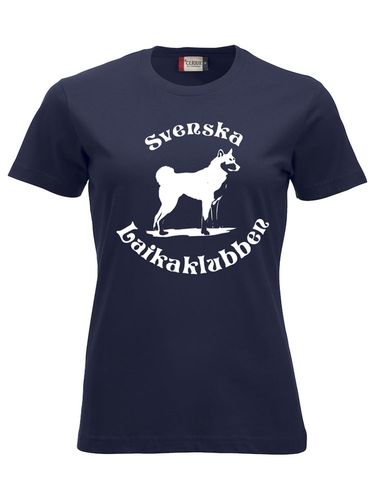 T-shirt Marinblå Dam