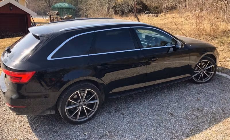 Nya Audi A4 Avant med solfilm