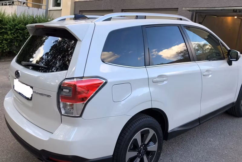 Subaru Forester med solfilm