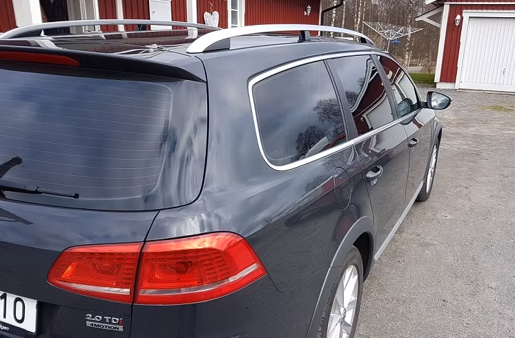 VW Passat med solfilm