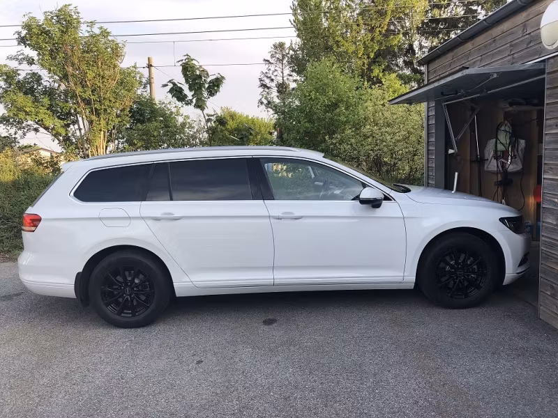 Nya VW Passat med solfilm