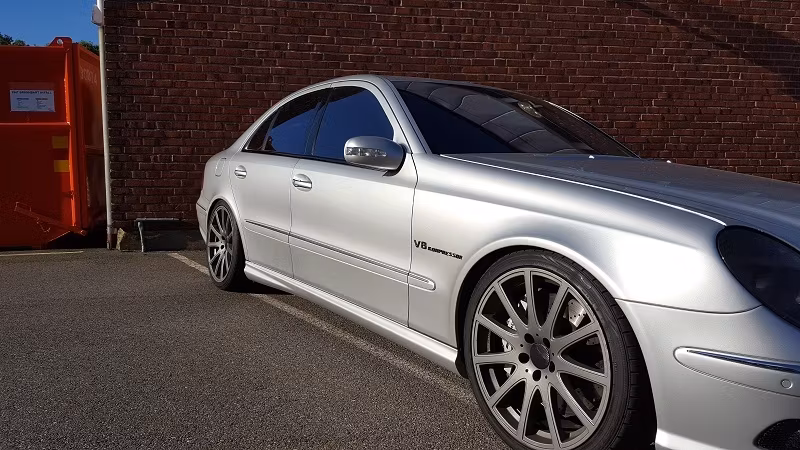 Mercedes AMG med solfilm