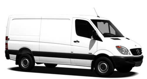 Solfilm till Mercedes Sprinter Van (skåpbil). Solfilm till alla Mercedes bilar från EVOFILM®