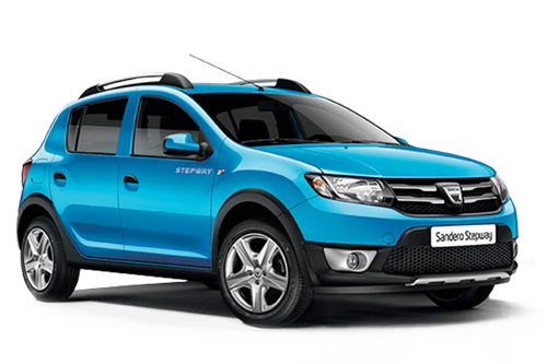 Solfilm till Dacia Sandero Stepway. Färdigskuren solfilm till alla Dacia bilar.