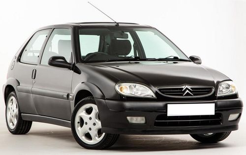 Solfilm till Citroen Saxo.