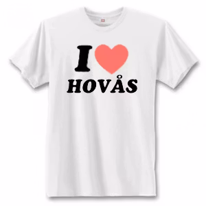 T-Shirt - "I Love Hovås"