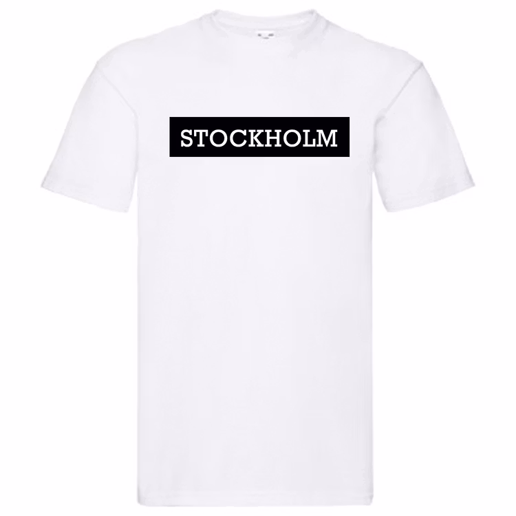 T-Shirt - STOCKHOLM, SvenskaStäder
