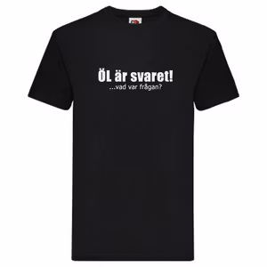 T-Shirt - ÖL är svaret