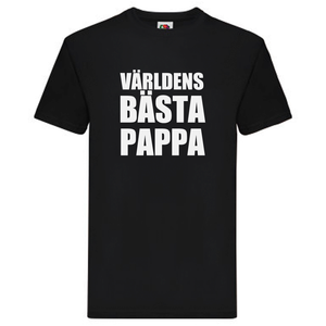 T-Shirt - Världens bästa pappa