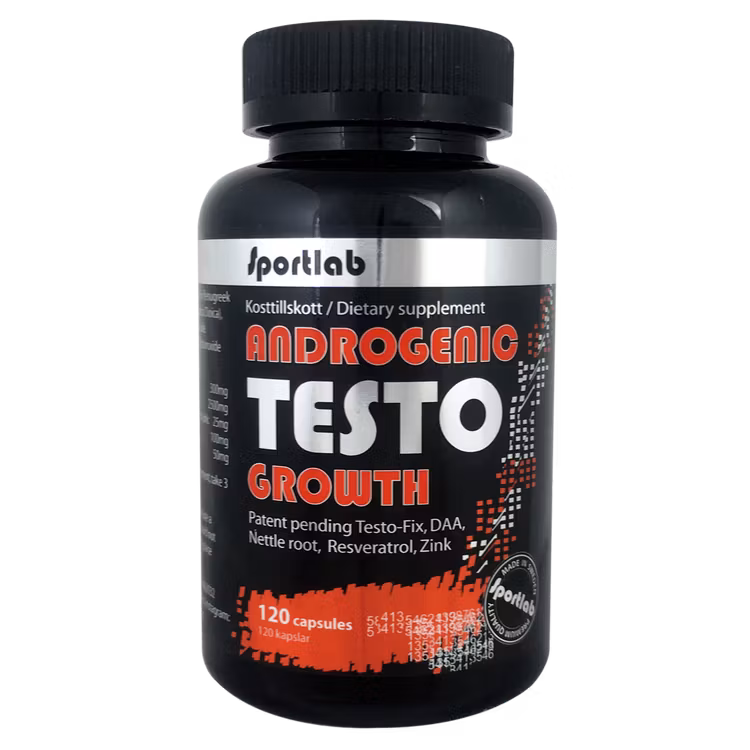 Sportlab - Testo Growth, 120 Kapslar