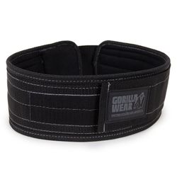 Gorilla Wear - 4 Inch Nylon Belt, black