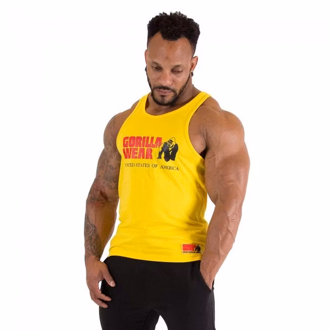 Gorilla Wear - Classic Tank Top, yellow
