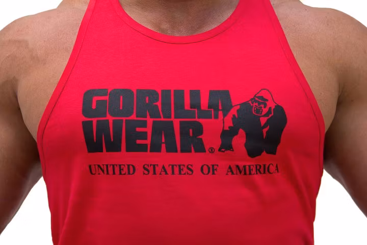 Gorilla Wear - Classic Tank Top, Red