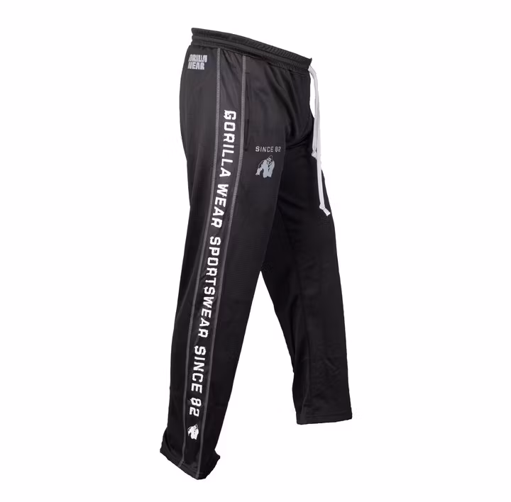 Functional Mesh Pants, black/white