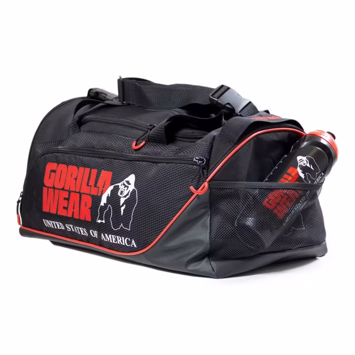 Jerome Gym Bag, black/red