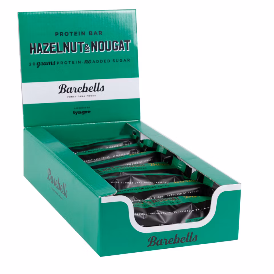 Barebells protein bar - 12st hel låda