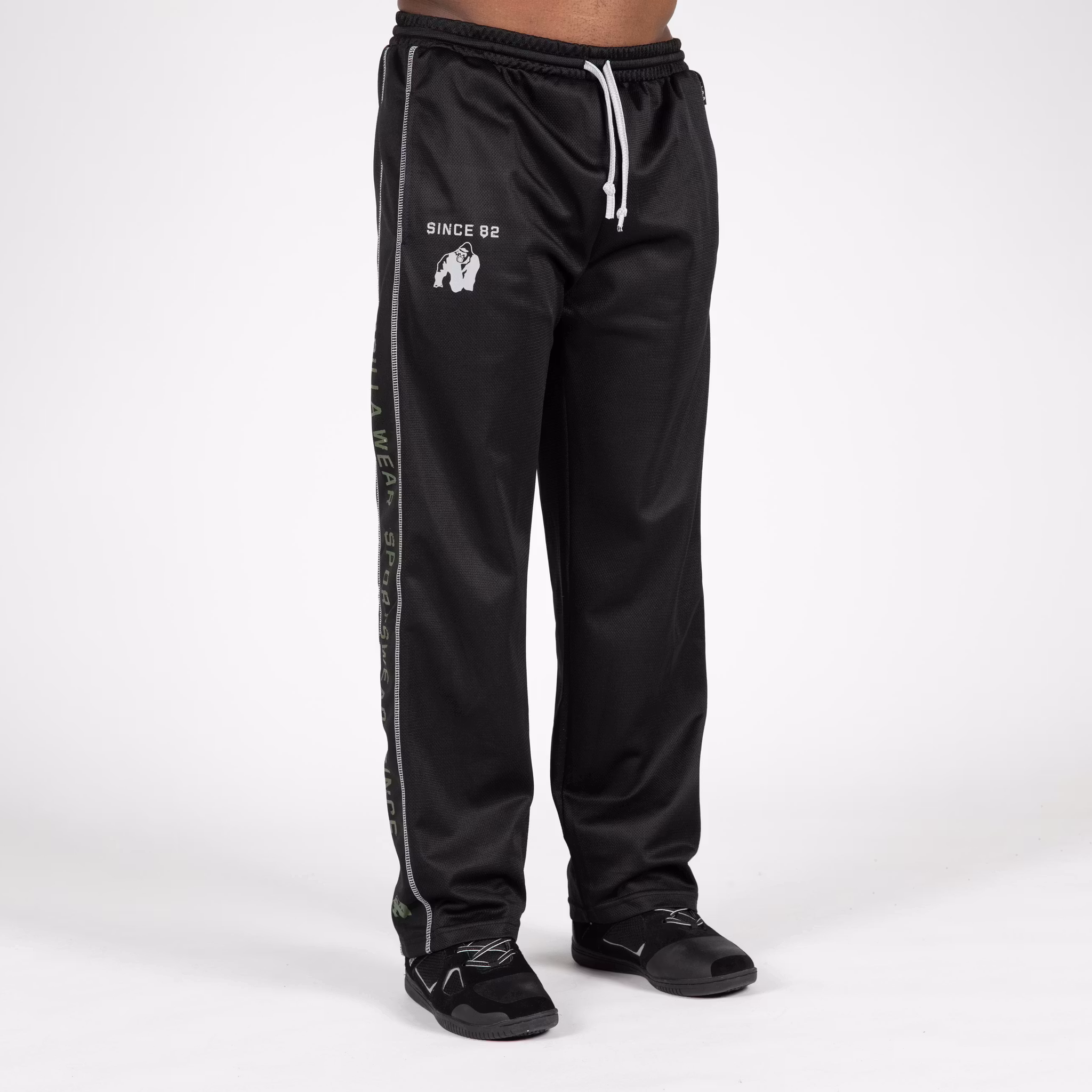Functional Mesh Pants, black/green