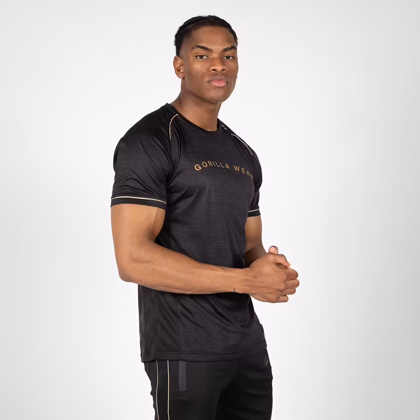 Gorilla Wear - Fremont  T-Shirt black/gold