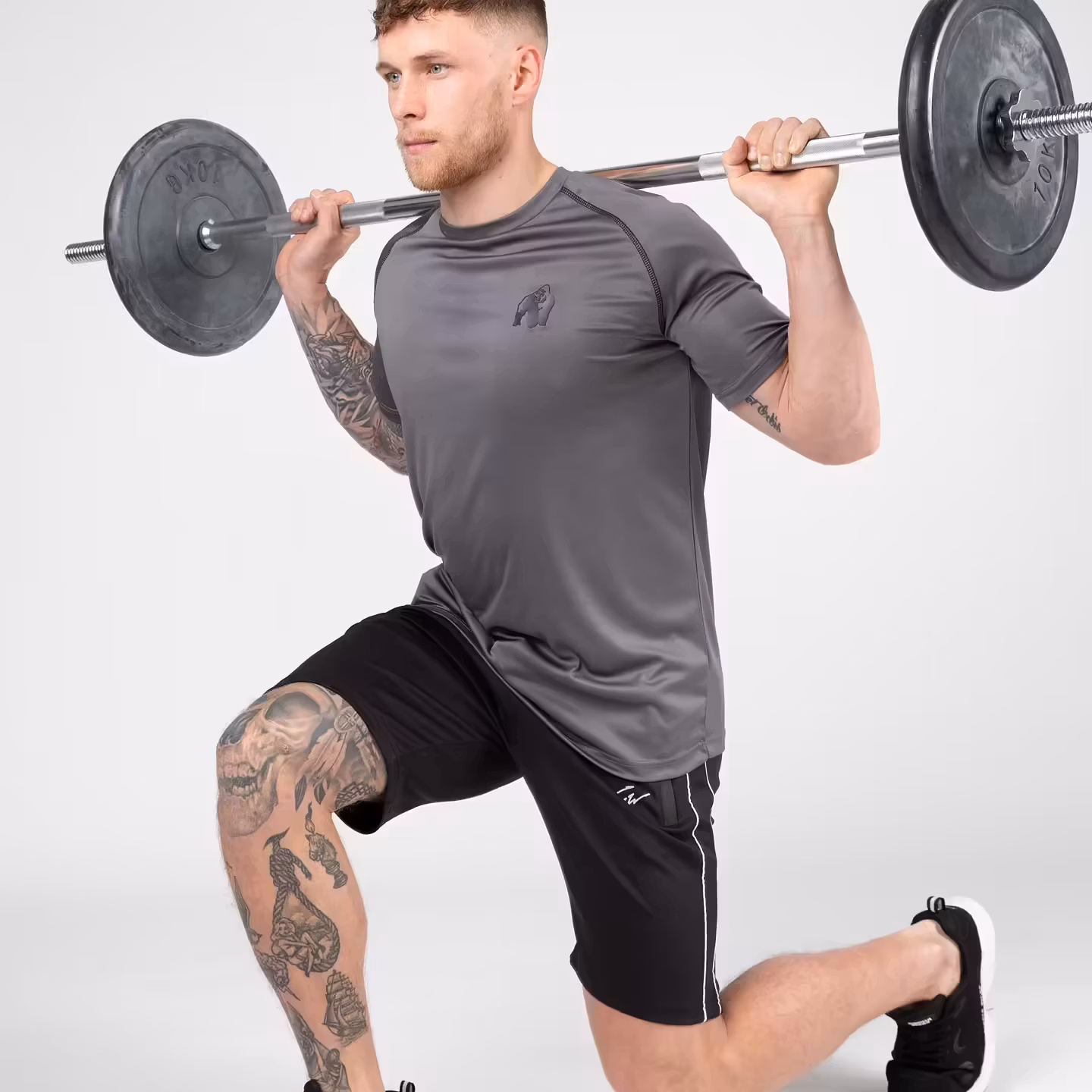 Gorilla Wear - Performance T-shirt, grey